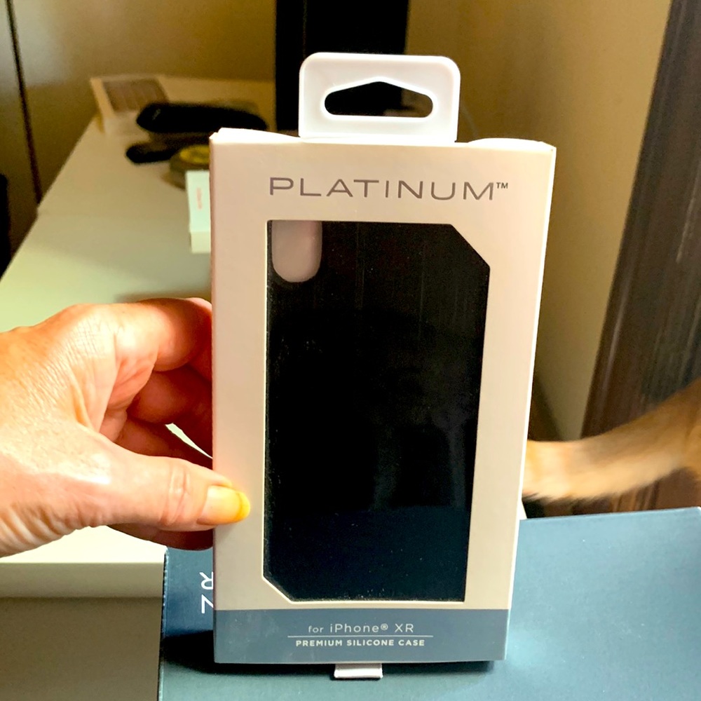 Designed for success, black platinum iPhone case for iPhone XR